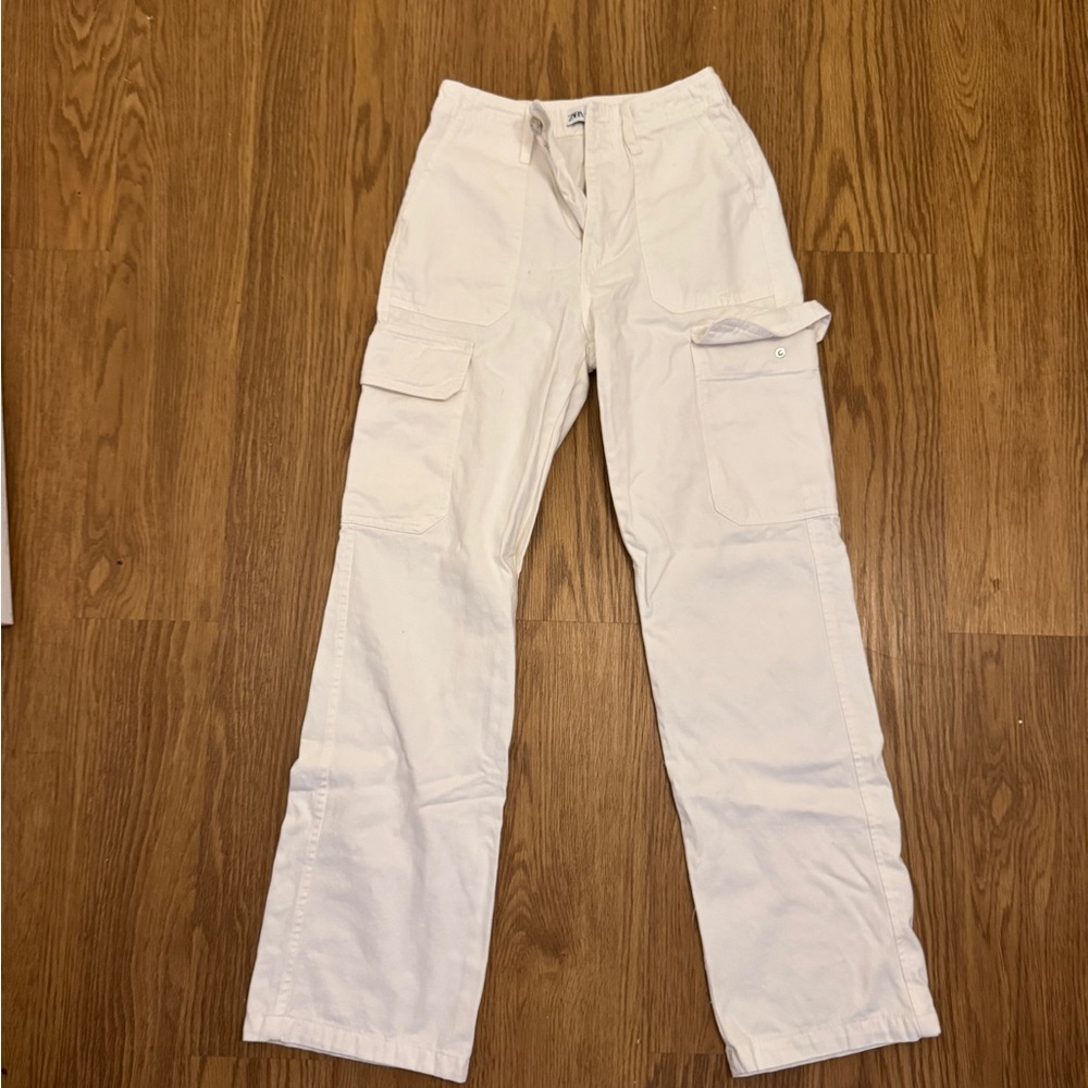 Zara Cream Trousers